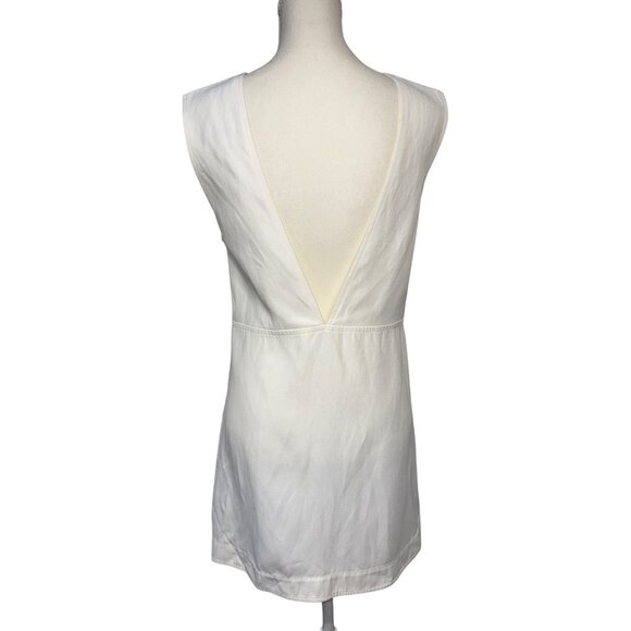 Loulou Studio Hoya Sleeveless Dress in Ivory Medium New Womens Mini backless - Picture 8 of 14